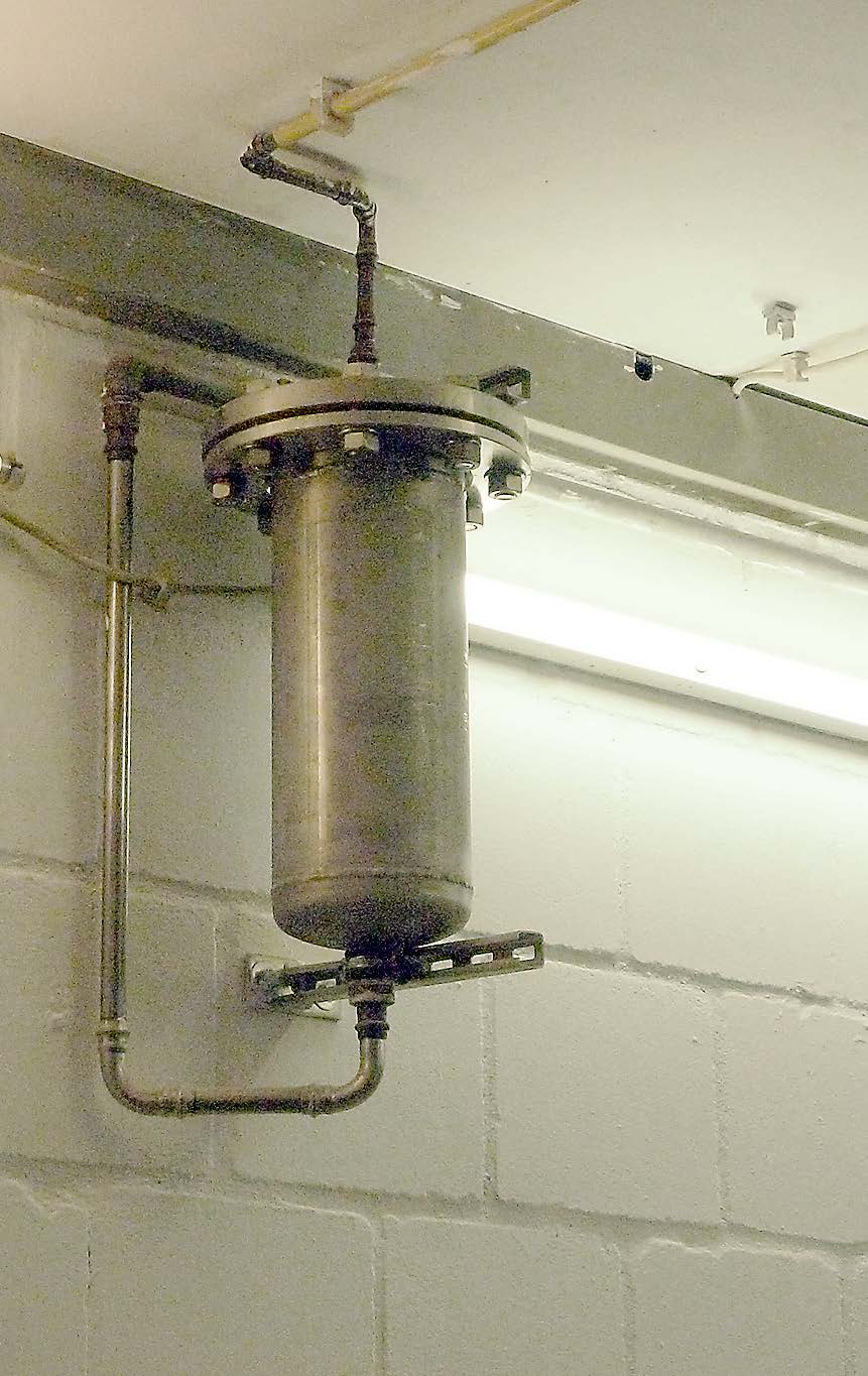 Das erste 3 Quellen-Wasseraufbereitungs-Aggregat versorgt den Betrieb seit über 10 Jahren mit feinstem Wasser.