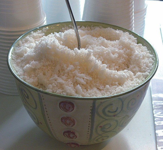 EM-Salz in getrockneter Form