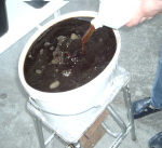 Em 1 und Wasser Superbokashi Herstellung