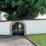Der jüdische Friedhof in Ihringen am Kaiserstuhl mit den prächtigen Kastanien