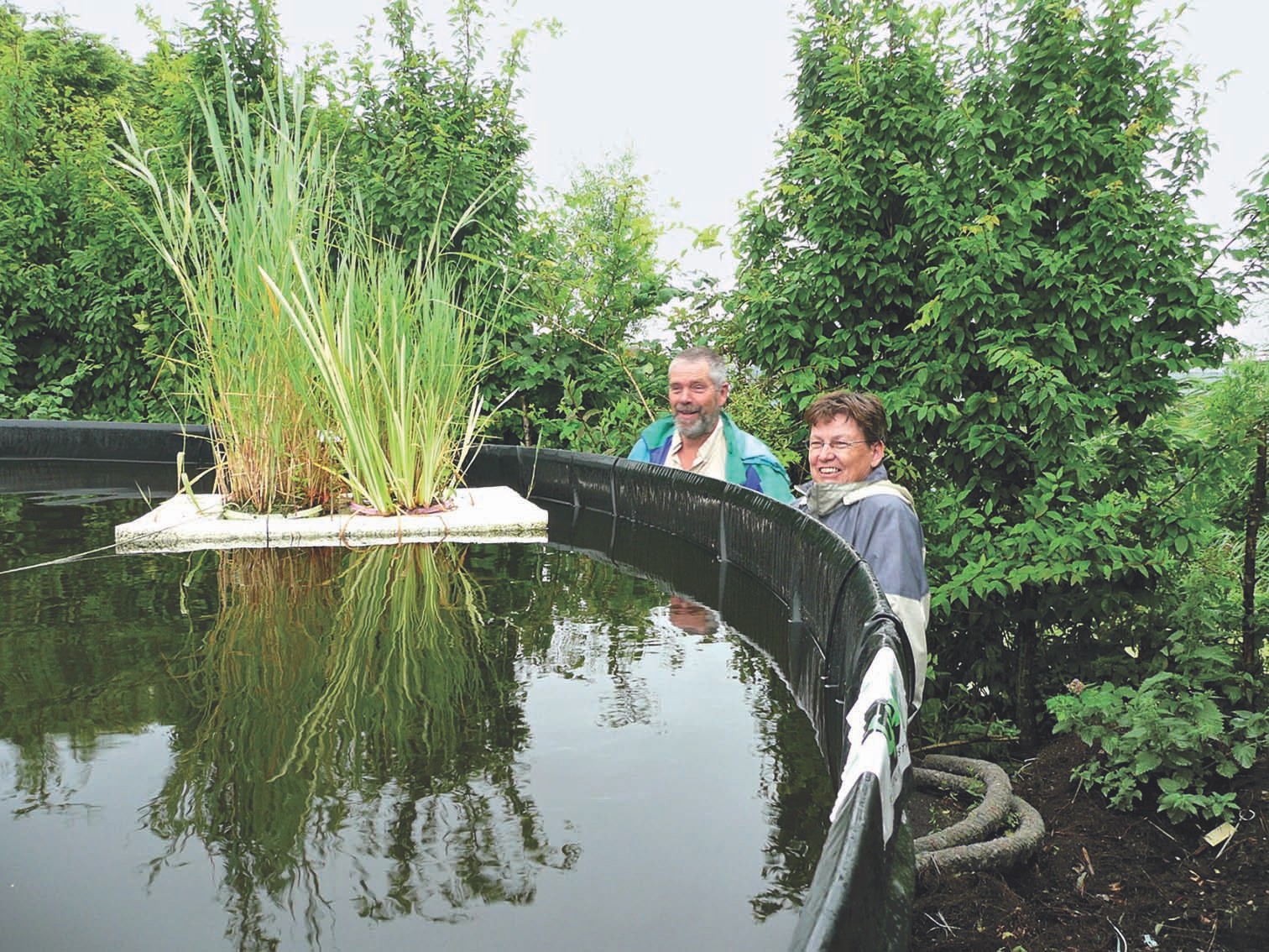 5000 L Wassertank mit EM Keramikpipes