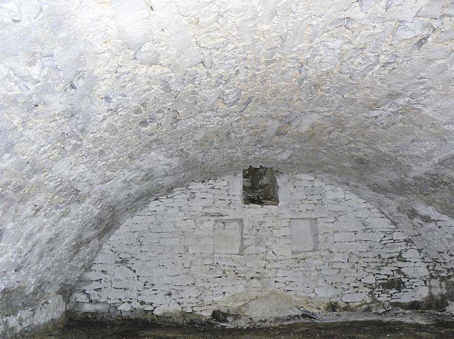 Kellergewölbe nach Sanierung