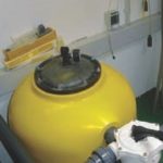 Spülen des Sandfilters unnötig.