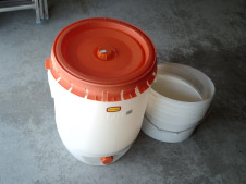 60 L Sauerkrautfass