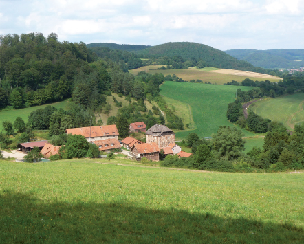 Gut Wellingerode im nordöstlichen Hessen