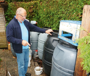 Gartenabfall wird zu hochwertigem Bokashi